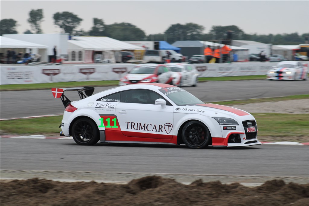 Morten Christensen havde fået rigtig god fart i Audi TTS raceren, og snuppede hele to top-3 resultater denne weekend.
(Foto: JJ Media)